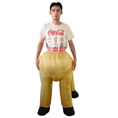 Centaur Kangaroo Inflatable Suit Interesting Inflate Prop Clothing Stage Performance Animal Cosplay Cartoon Doll Costume